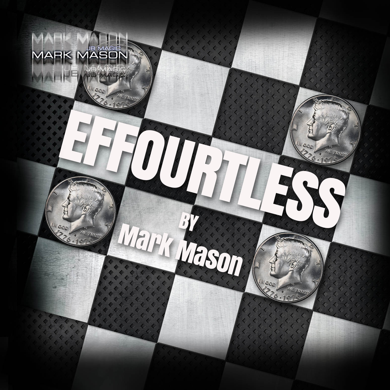 EFFOURTLESS COIN SET HALF DOLLAR - Mark Mason JB Magic US