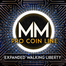 EXPANDED WALKING LIBERTY HALF SHELL -  PRO COIN LINE