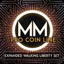 EXPANDED WALKING  LIBERTY  SET PRO COIN LINE